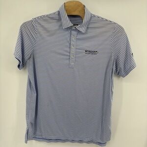 RLX Ralph Lauren Men's XL Wyndham Championship Striped Blue Polo Shirt